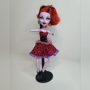 Monster High Doll with Red and Purple Outfit
